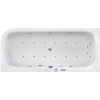 Ottofond Whirlpool-Komplettset Spirit 180×80 cm Rechts Weiß mit Wassereinlauffu Ottofond Whirlpool-Komplettset Spirit 180×80 cm Rechts Weiß mit Wassereinlauffu