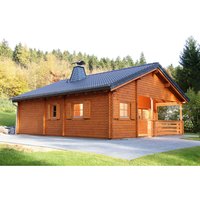 Wolff Finnhaus Ferienhaus Vogelsberg 70 B x T: 820 cm x 910 cm – 78.12 qm Wolff Finnhaus Ferienhaus Vogelsberg 70 B x T: 820 cm x 910 cm – 78.12 qm