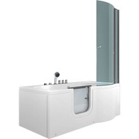 AcquaVapore Seniorendusche und Wanne mit Whirlpool S12D-TH-AIR-L Dusche 170x85