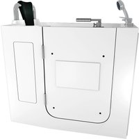 AcquaVapore Sitzwanne Whirlpool Badewanne mit Tür S08WP-B-L 110x68cm AcquaVapore Sitzwanne Whirlpool Badewanne mit Tür S08WP-B-L 110x68cm
