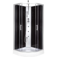 Kerra Hydromassagekabine Faro 90 cm mit Regendusche