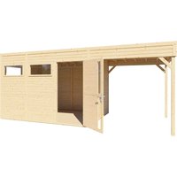 Bertilo Holz-Gartenhaus Cubus 3 Lounge Natur 559 cm x 234 cm FSC® – 2.2 qm Bertilo Holz-Gartenhaus Cubus 3 Lounge Natur 559 cm x 234 cm FSC® – 2.2 qm