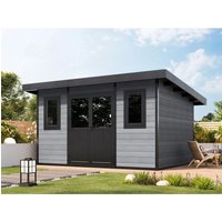 Fjordholz WPC Gartenhaus Modell Duo Color 12 m² – 9.19 qm Fjordholz WPC Gartenhaus Modell Duo Color 12 m² – 9.19 qm