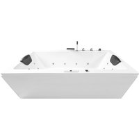 Basera® Indoor Whirlpool Badewanne Naxos Premium 180 x 90 cm Basera® Indoor Whirlpool Badewanne Naxos Premium 180 x 90 cm