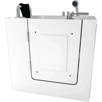 AquaVapore Sitzbadewanne Senioren Sitzwanne mit Tür S02-TH-B-L 100x78cm