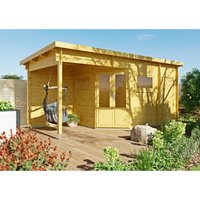 Fjordholz 5-Eck Gartenhaus Modell Leva 2E Kiefer Imprägniert – 13.94 qm Fjordholz 5-Eck Gartenhaus Modell Leva 2E Kiefer Imprägniert – 13.94 qm