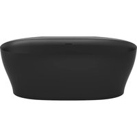 Vente-unique Vorwandbadewanne Lumel Schwarz 160 cm