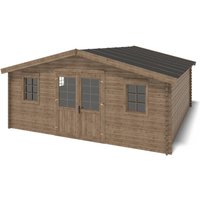 Altanka Gartenhaus Gerätehaus 34.8 m2 5.9×5.9 m 45 mm Imprägniert DOM656 – 18.12 qm Altanka Gartenhaus Gerätehaus 34.8 m2 5.9×5.9 m 45 mm Imprägniert DOM656 – 18.12 qm