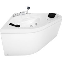 AcquaVapore Whirlpool Pool Badewanne Eckwanne Wanne W20R-SC 140×140 mit Radio+Fa AcquaVapore Whirlpool Pool Badewanne Eckwanne Wanne W20R-SC 140×140 mit Radio+Fa