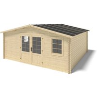 Altanka Gartenhaus Gerätehaus 25 m2 5×5 m 28 mm DOM591 – 12.94 qm Altanka Gartenhaus Gerätehaus 25 m2 5×5 m 28 mm DOM591 – 12.94 qm