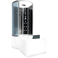 AcquaVapore Kombination Whirlpool Dusche K50-R31-WP-EC Duschkabine Wanne 100×170 AcquaVapore Kombination Whirlpool Dusche K50-R31-WP-EC Duschkabine Wanne 100×170