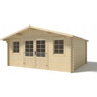 Altanka Gartenhaus Gerätehaus 19.2 m2 4.8×4 m 40 mm DOM370 – 12.7 qm Altanka Gartenhaus Gerätehaus 19.2 m2 4.8×4 m 40 mm DOM370 – 12.7 qm
