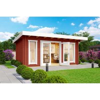 Lasita Gartenhaus Dorset 72 Schwedenrot 450 cm x 250 cm – 10.71 qm Lasita Gartenhaus Dorset 72 Schwedenrot 450 cm x 250 cm – 10.71 qm