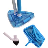 Evolution Eckbürste mit Schlauchanschluss Pool Reinigung Schwimmbad Bodensauger