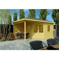 Fjordholz 5-Eck Gartenhaus Modell Evelyn 3B Kiefer Imprägniert – 14.25 qm Fjordholz 5-Eck Gartenhaus Modell Evelyn 3B Kiefer Imprägniert – 14.25 qm