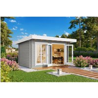 Lasita Gartenhaus Dorset 71 Lichtgrau 400 cm x 250 cm – 9.25 qm Lasita Gartenhaus Dorset 71 Lichtgrau 400 cm x 250 cm – 9.25 qm