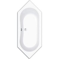Steinkamp Sechseckbadewanne 180 x 80 cm Life Weiß