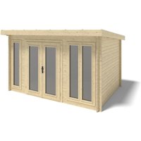 Altanka Gartenhaus Gerätehaus 12 m2 4×3 m 34 mm DOM652 – 10.58 qm Altanka Gartenhaus Gerätehaus 12 m2 4×3 m 34 mm DOM652 – 10.58 qm