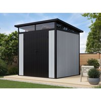 Fjordholz WPC Gartenhaus Modell Skylight Pent 4,75 m² – 4.73 qm Fjordholz WPC Gartenhaus Modell Skylight Pent 4,75 m² – 4.73 qm