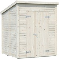 Palmako Leif Holz-Gartenhaus Klar Pultdach Tauchgrundiert 183 cm x 170 cm – 3.11 qm Palmako Leif Holz-Gartenhaus Klar Pultdach Tauchgrundiert 183 cm x 170 cm – 3.11 qm