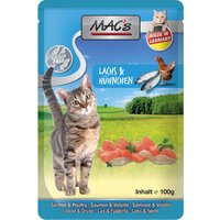 Mac‘s Katzen-Nassfutter Lachs und Hühnchen 100 g Mac‘s Katzen-Nassfutter Lachs und Hühnchen 100 g