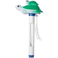 Evolution Thermometer Schildkröte mit Schnur Temperatur Messung °C & °F Pool Schwimmbad