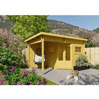 Fjordholz 5-Eck Gartenhaus Modell Leva 2B Kiefer Imprägniert – 10.96 qm Fjordholz 5-Eck Gartenhaus Modell Leva 2B Kiefer Imprägniert – 10.96 qm