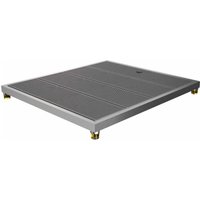 Eclipse Bodenplatte für Gartenduschen Modell VOLCANO als Zubehör für Außenduschen im Garten