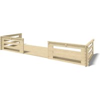 Altanka Veranda zum Gartenhaus 6×2 m Farbe Holz DOM555 – 5.84 qm Altanka Veranda zum Gartenhaus 6×2 m Farbe Holz DOM555 – 5.84 qm