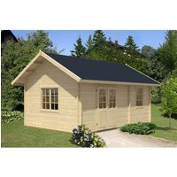 Alpholz Gartenhaus Arizona 678 cm x 490 cm Satteldach Naturbelassen – 24.41 qm Alpholz Gartenhaus Arizona 678 cm x 490 cm Satteldach Naturbelassen – 24.41 qm