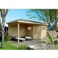 Fjordholz 5-Eck Gartenhaus Modell Evelyn 2C Farblos Imprägniert – 14.84 qm Fjordholz 5-Eck Gartenhaus Modell Evelyn 2C Farblos Imprägniert – 14.84 qm