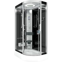AquaVapore Duschkabine Komplettdusche Fertigdusche Dusche D60-73T0R-EC 80x120 cm