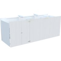 Palmako Geräteraum für Carport 555 x 732 cm Lackiert Weiß FSC® Palmako Geräteraum für Carport 555 x 732 cm Lackiert Weiß FSC®