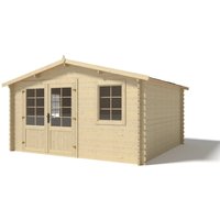 Altanka Gartenhaus Gerätehaus 16 m2 4×4 m 40 mm DOM371 – 10.25 qm Altanka Gartenhaus Gerätehaus 16 m2 4×4 m 40 mm DOM371 – 10.25 qm
