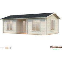 Palmako Anna Holz-Gartenhaus Natur Satteldach Unbehandelt 790 cm x 400 cm – 31.6 qm Palmako Anna Holz-Gartenhaus Natur Satteldach Unbehandelt 790 cm x 400 cm – 31.6 qm