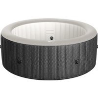 Mobiler Whirlpool OTTOMAN Rattan Design Ø 204 x 70 cm f. 6 Pers. Mobiler Whirlpool OTTOMAN Rattan Design Ø 204 x 70 cm f. 6 Pers.