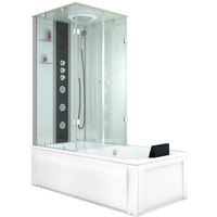 AcquaVapore Whirlpool Dusche Kombination K05-R02-WP Duschtempel 90×180 AcquaVapore Whirlpool Dusche Kombination K05-R02-WP Duschtempel 90×180