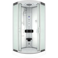 AcquaVapore Dampfdusche Duschtempel Sauna Dusche Duschkabine D46-20M2-EC 100x100