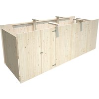 Palmako Anbauschuppen für Carport Karl 600 cm x 762 cm Palmako Anbauschuppen für Carport Karl 600 cm x 762 cm