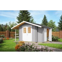 Lasita Gartenhaus Vilano 2 Lichtgrau 220 cm x 220 cm – 5.02 qm Lasita Gartenhaus Vilano 2 Lichtgrau 220 cm x 220 cm – 5.02 qm