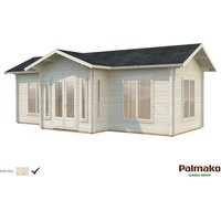 Palmako Anna Holz-Gartenhaus Natur Satteldach Unbehandelt 820 cm x 500 cm – 41 qm Palmako Anna Holz-Gartenhaus Natur Satteldach Unbehandelt 820 cm x 500 cm – 41 qm