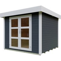 Kiehn-Holz Gartenhaus KH 28-110 Natur Unbehandelt 250 cm x 250 cm – 3.22 qm Kiehn-Holz Gartenhaus KH 28-110 Natur Unbehandelt 250 cm x 250 cm – 3.22 qm