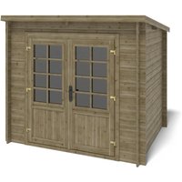 Altanka Gartenhaus Gerätehaus 5 m2 2.5×2 m 28 mm Imprägniert DOM725 – 5.59 qm Altanka Gartenhaus Gerätehaus 5 m2 2.5×2 m 28 mm Imprägniert DOM725 – 5.59 qm