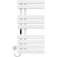 emke-elektrischer-handtuchhalter-100-50cm-weiss-flachbadheizkoerper-350w-led-display-wifi-app-steuerung-timer
