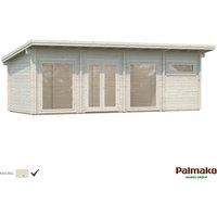 Palmako Heidi Holz-Gartenhaus Natur Pultdach Unbehandelt 300 cm Palmako Heidi Holz-Gartenhaus Natur Pultdach Unbehandelt 300 cm