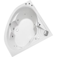 Ottofond Whirlpool Cascade 140 cm x 140 cm Weiß inkl. Schwallarmatur Ottofond Whirlpool Cascade 140 cm x 140 cm Weiß inkl. Schwallarmatur