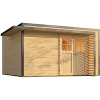 Weka Gartenhaus Amberley Doppeltür Natur 400 cm x 400 cm – 10.49 qm Weka Gartenhaus Amberley Doppeltür Natur 400 cm x 400 cm – 10.49 qm