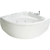 Basera® Indoor Eck-Whirlpool Badewanne Korfu Classic 155 x 155 cm Basera® Indoor Eck-Whirlpool Badewanne Korfu Classic 155 x 155 cm