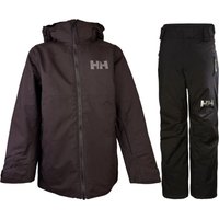 Helly Hansen Legendary/Traverse Skiset, Junior, schwarz