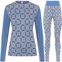 Kari Traa Iselin Skiunterwäsche-Set, Damen, blau
